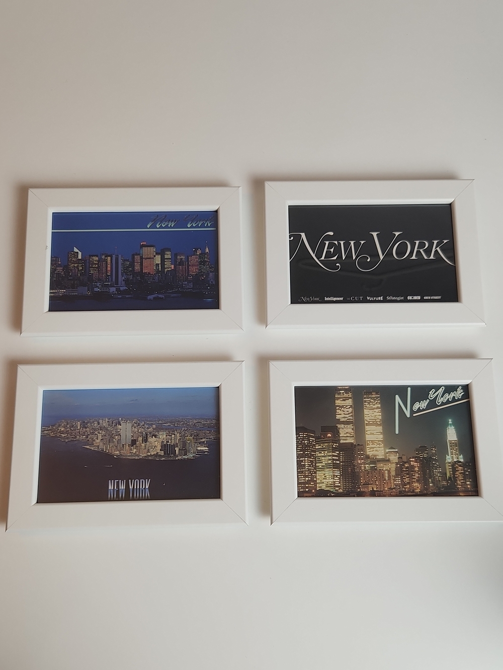 Vintage New York City Postcards Twin Towers